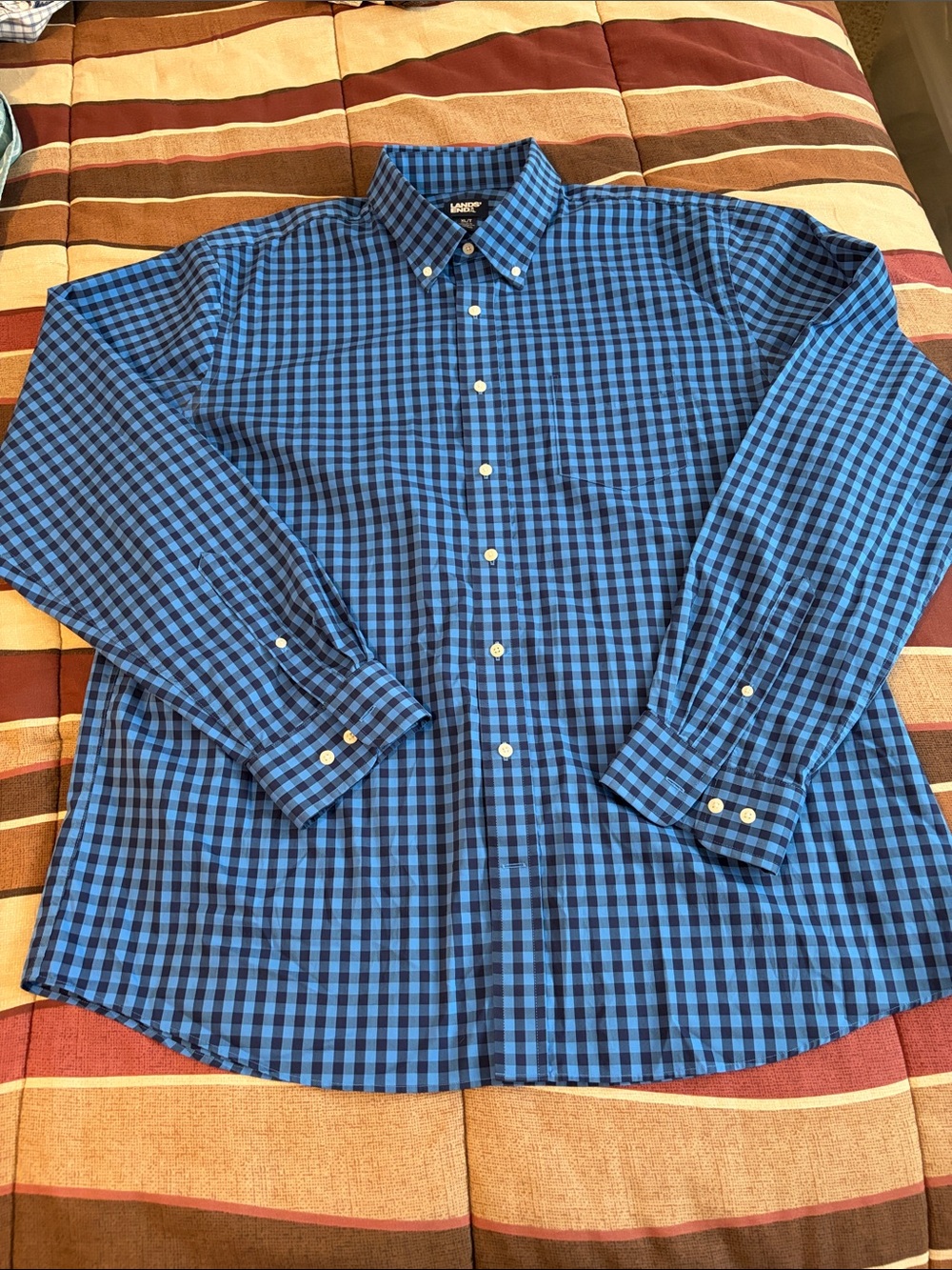 Lands’ End Men’s Button Down Shirt